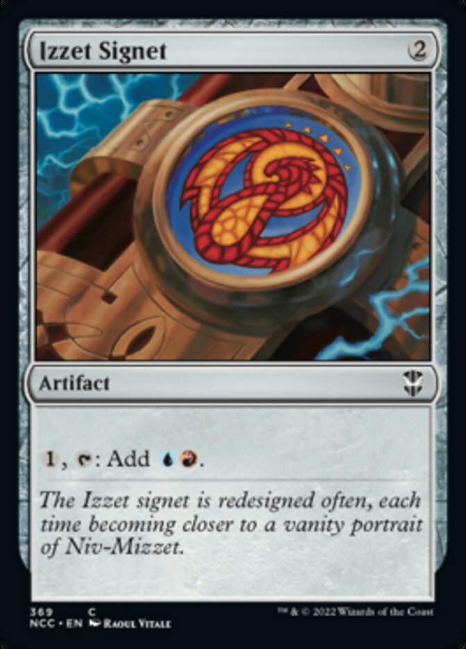 Izzet Signet [Streets of New Capenna Commander] | Galaxy Games LLC