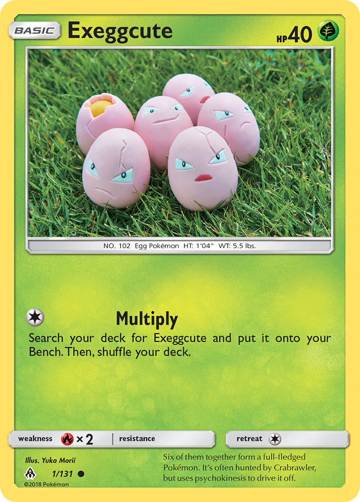 Exeggcute (1/131) [Sun & Moon: Forbidden Light] | Galaxy Games LLC