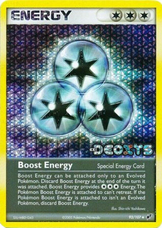 Boost Energy (93/107) (Stamped) [EX: Deoxys] | Galaxy Games LLC