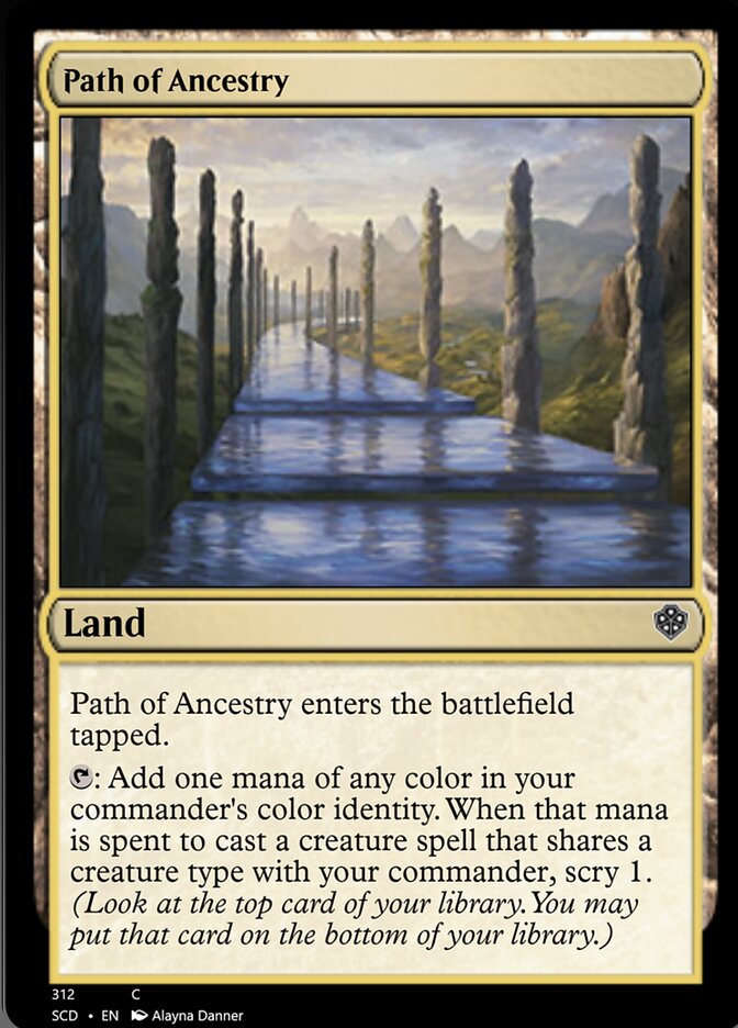 Path of Ancestry [Starter Commander Decks] | Galaxy Games LLC