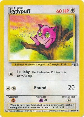 Jigglypuff (54/64) [Jungle Unlimited] | Galaxy Games LLC