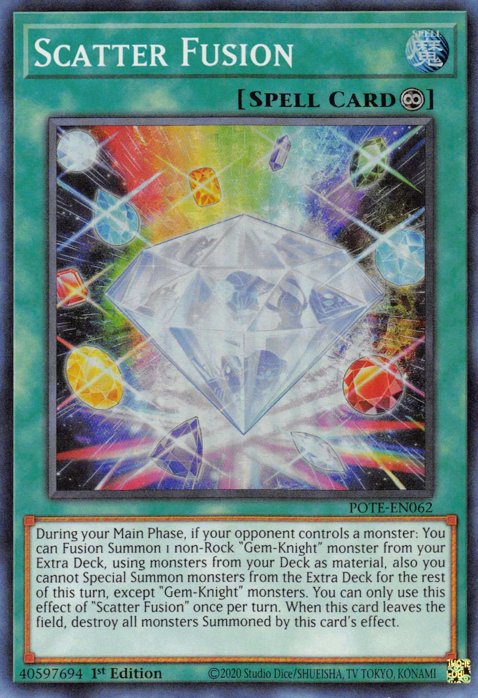 Scatter Fusion [POTE-EN062] Super Rare | Galaxy Games LLC