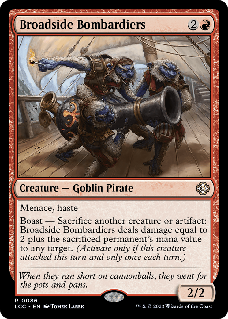 Broadside Bombardiers [The Lost Caverns of Ixalan Commander] | Galaxy Games LLC