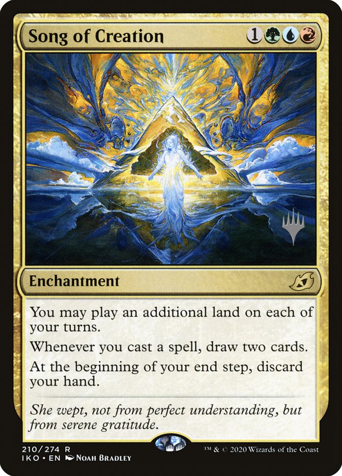 Song of Creation (Promo Pack) [Ikoria: Lair of Behemoths Promos] | Galaxy Games LLC