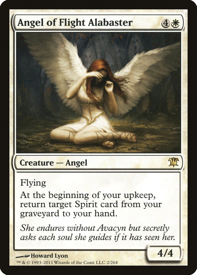 Angel of Flight Alabaster [Innistrad] | Galaxy Games LLC