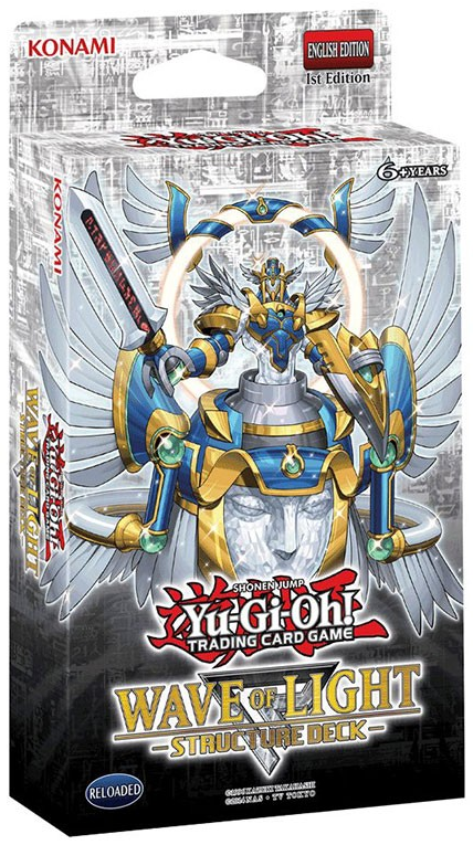Wave of Light - Structure Deck Display (1st Edition) | Galaxy Games LLC