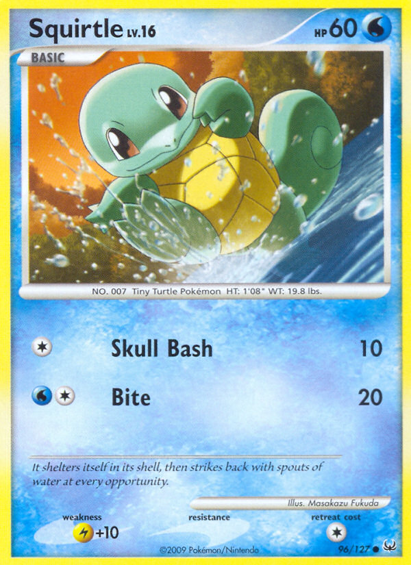 Squirtle (96/127) [Platinum: Base Set] | Galaxy Games LLC