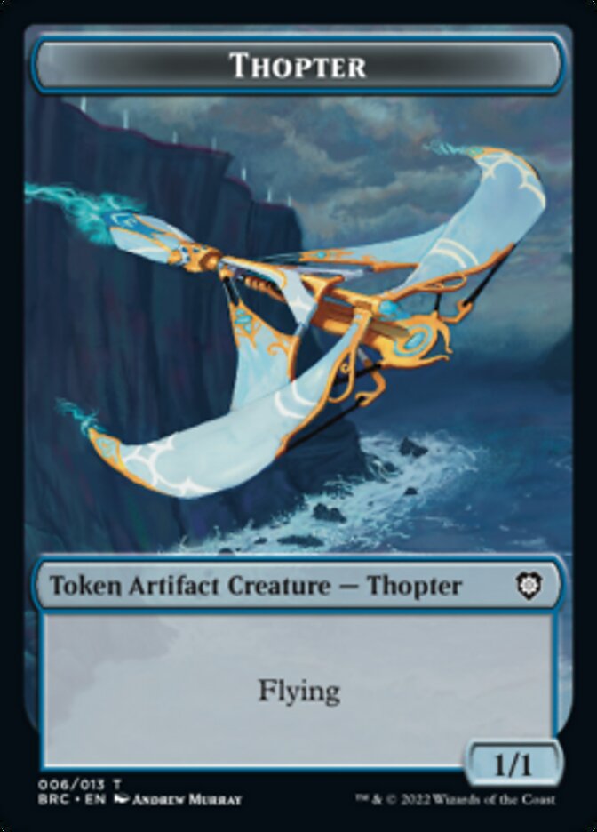 Copy // Thopter (006) Double-Sided Token [The Brothers' War Commander Tokens] | Galaxy Games LLC