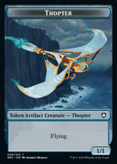 Copy // Thopter (006) Double-Sided Token [The Brothers' War Commander Tokens] | Galaxy Games LLC