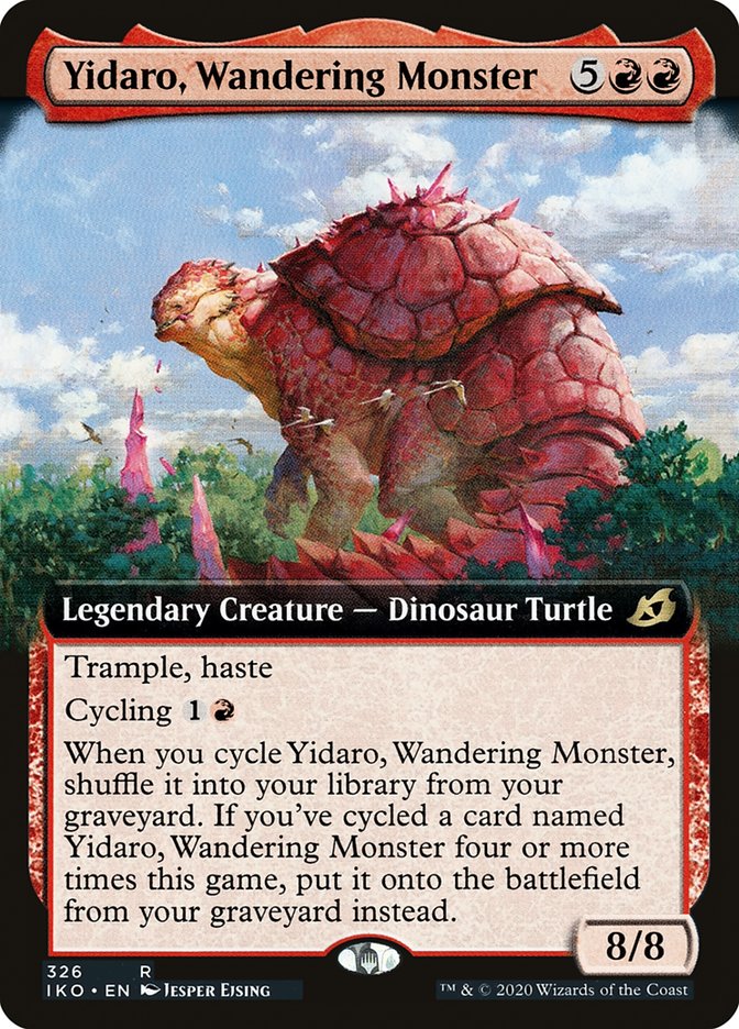 Yidaro, Wandering Monster (Extended Art) [Ikoria: Lair of Behemoths] | Galaxy Games LLC