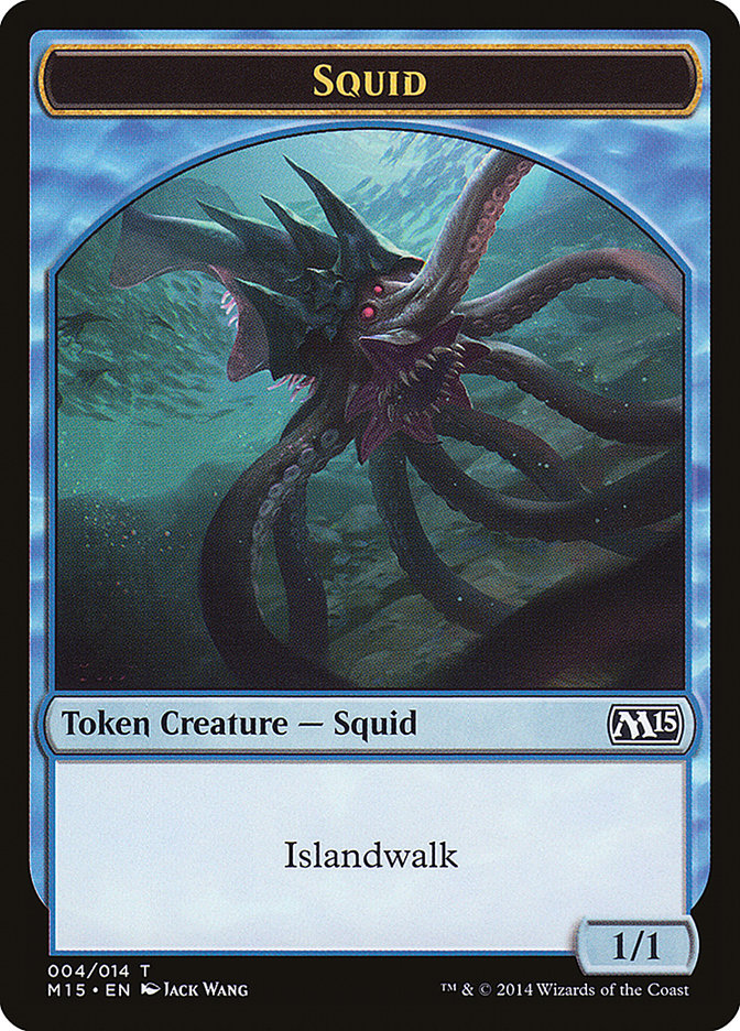 Squid Token [Magic 2015 Tokens] | Galaxy Games LLC