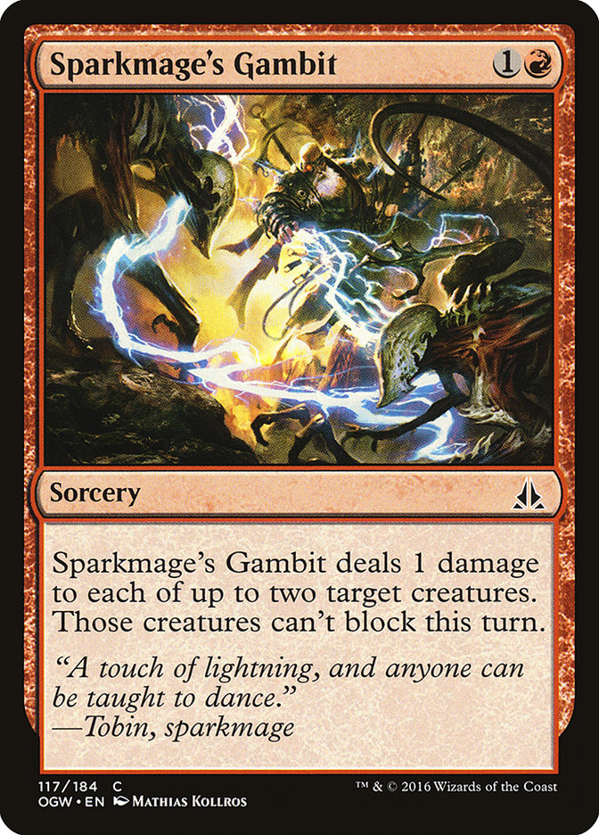 Sparkmage's Gambit [Oath of the Gatewatch] | Galaxy Games LLC