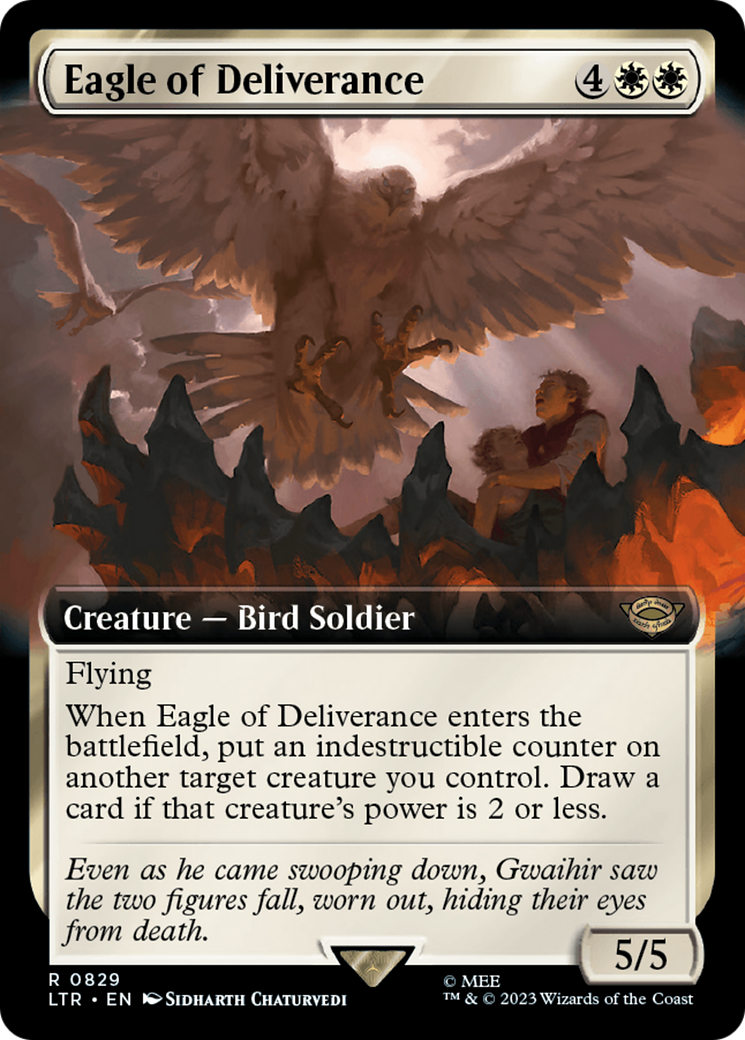 Eagle of Deliverance (Extended Art) [The Lord of the Rings: Tales of Middle-Earth] | Galaxy Games LLC