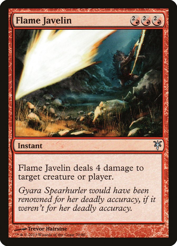 Flame Javelin [Duel Decks: Sorin vs. Tibalt] | Galaxy Games LLC