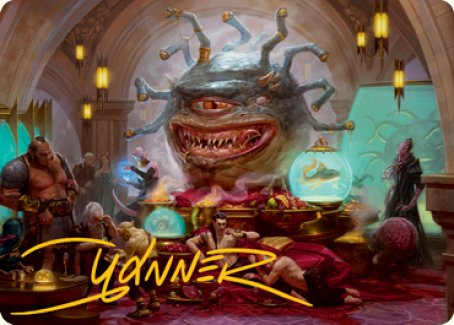 Xanathar, Guild Kingpin Art Card (Gold-Stamped Signature) [Dungeons & Dragons: Adventures in the Forgotten Realms Art Series] | Galaxy Games LLC