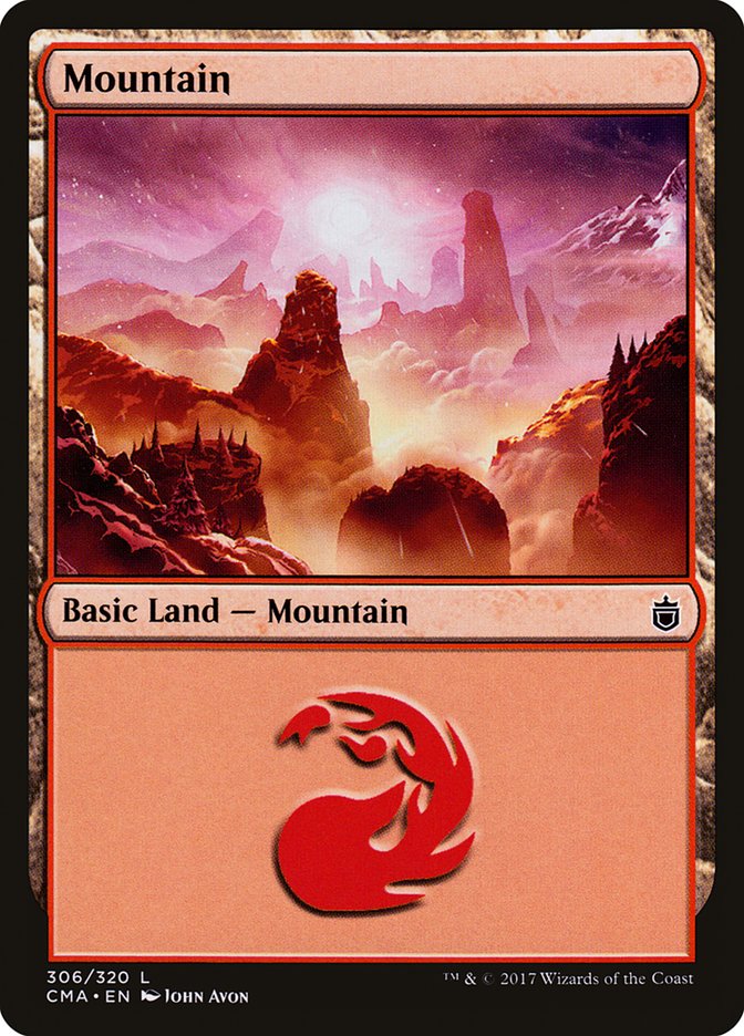 Mountain (306) [Commander Anthology] | Galaxy Games LLC