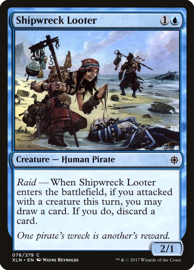 Shipwreck Looter [Ixalan] | Galaxy Games LLC