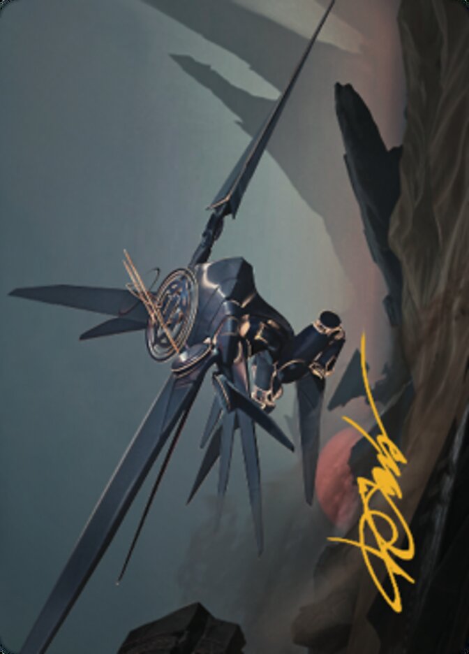 Steel Seraph Art Card (Gold-Stamped Signature) [The Brothers' War Art Series] | Galaxy Games LLC