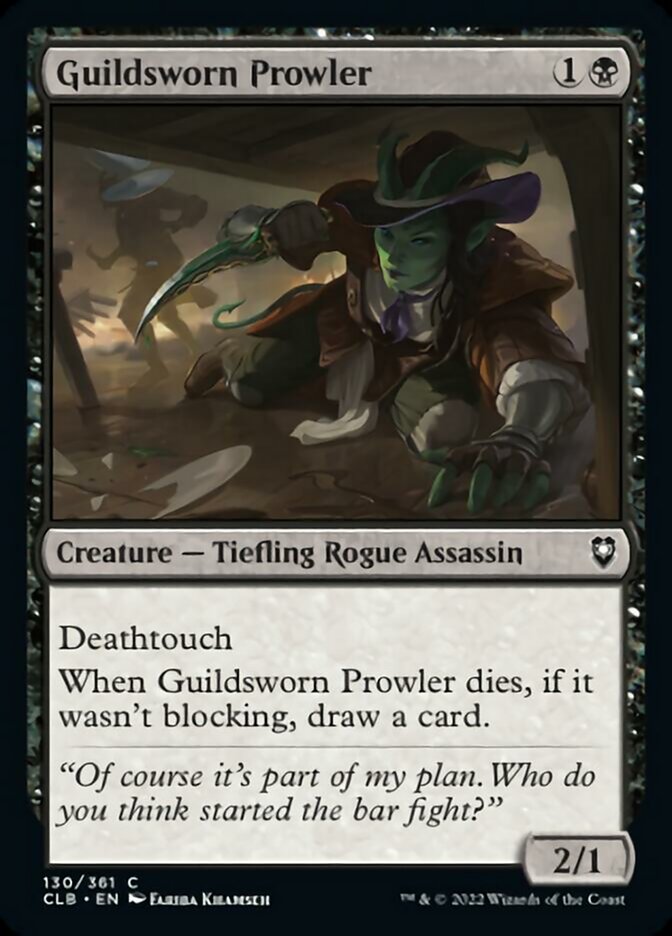 Guildsworn Prowler [Commander Legends: Battle for Baldur's Gate] | Galaxy Games LLC