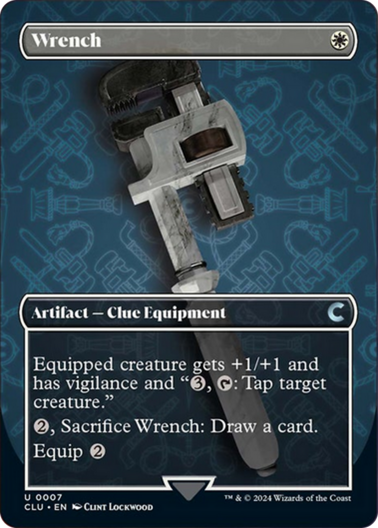 Wrench (Borderless) [Ravnica: Clue Edition] | Galaxy Games LLC