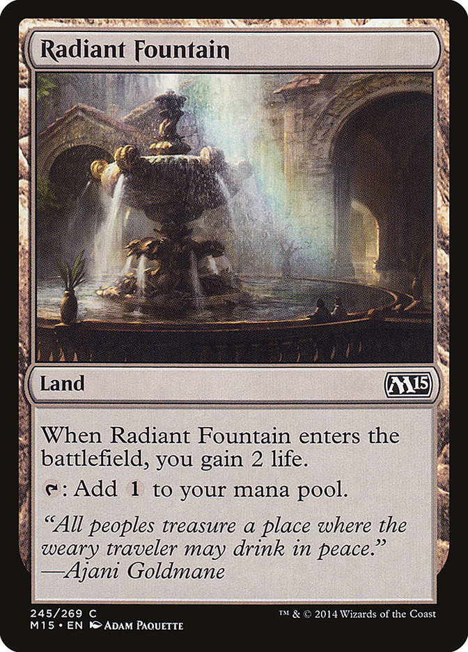 Radiant Fountain [Magic 2015] | Galaxy Games LLC