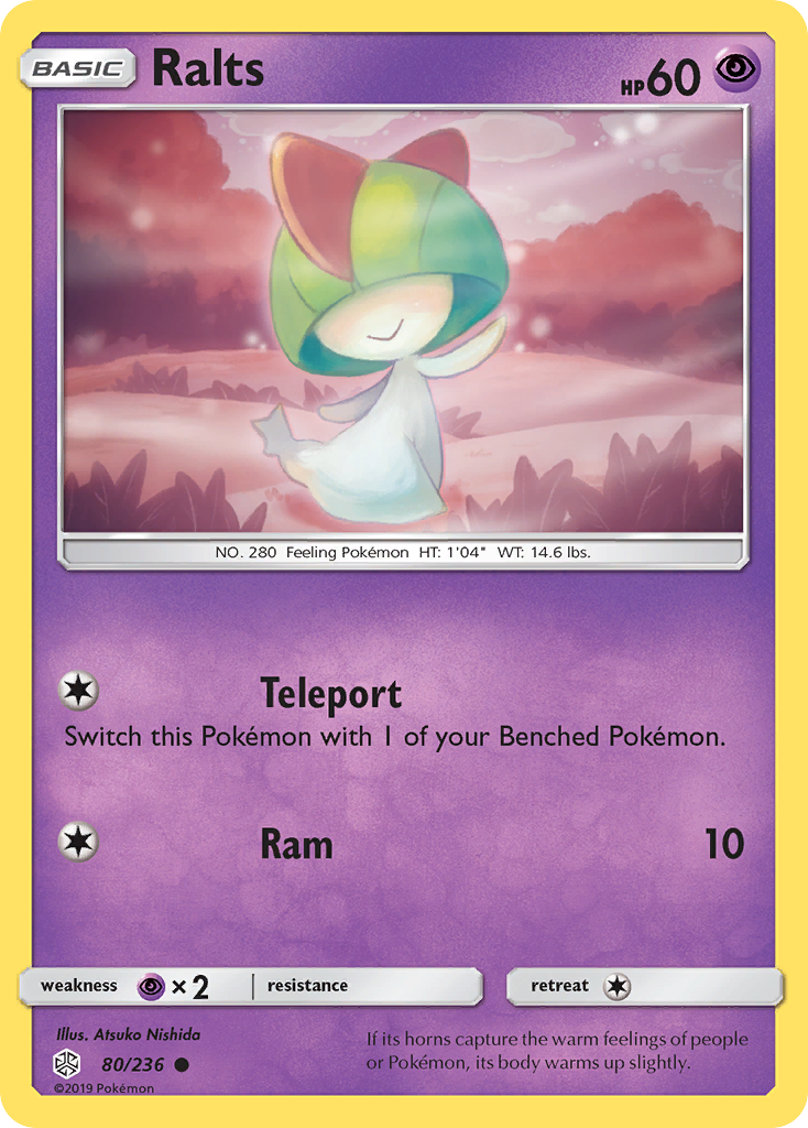 Ralts (80/236) [Sun & Moon: Cosmic Eclipse] | Galaxy Games LLC