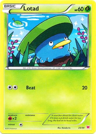 Lotad (23/30) [XY: Trainer Kit 2 - Latias] | Galaxy Games LLC