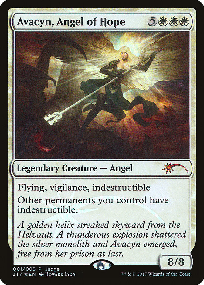 Avacyn, Angel of Hope [Judge Gift Cards 2017] | Galaxy Games LLC