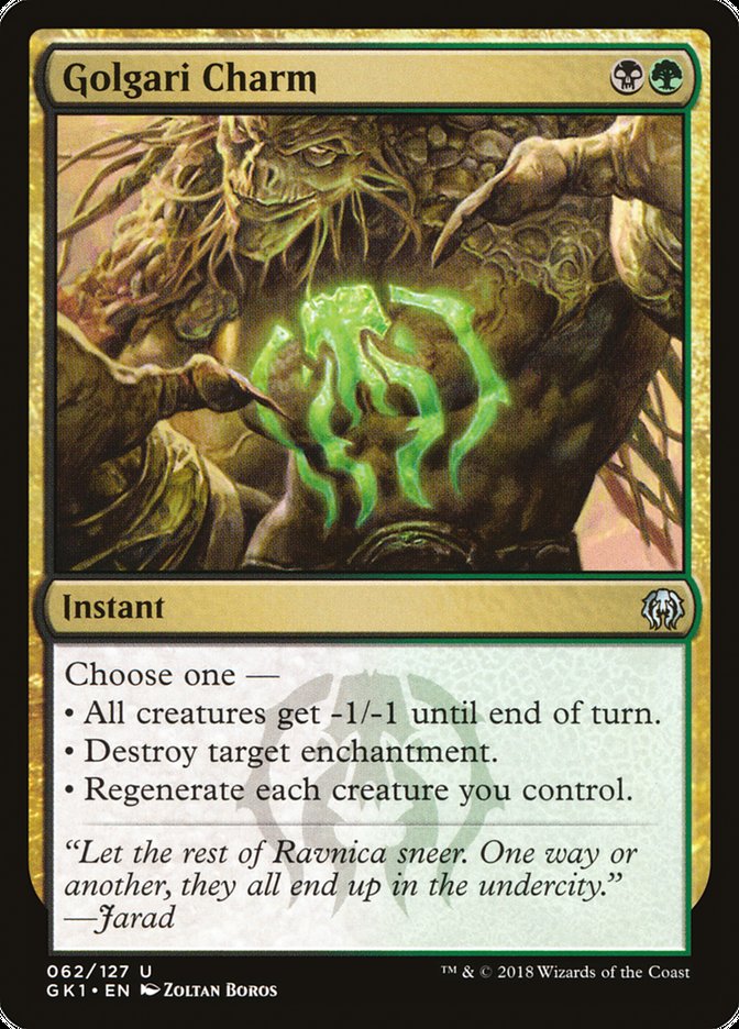 Golgari Charm [Guilds of Ravnica Guild Kit] | Galaxy Games LLC