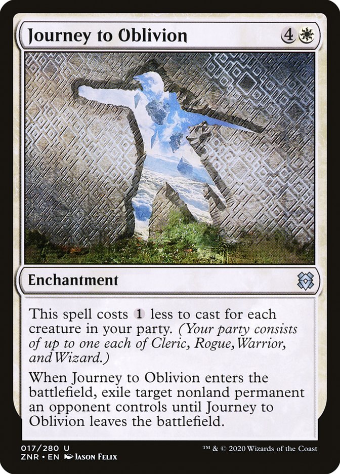 Journey to Oblivion [Zendikar Rising] | Galaxy Games LLC
