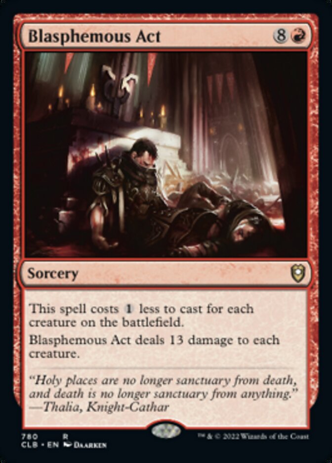Blasphemous Act [Commander Legends: Battle for Baldur's Gate] | Galaxy Games LLC