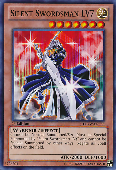 Silent Swordsman LV7 [LCYW-EN035] Common | Galaxy Games LLC