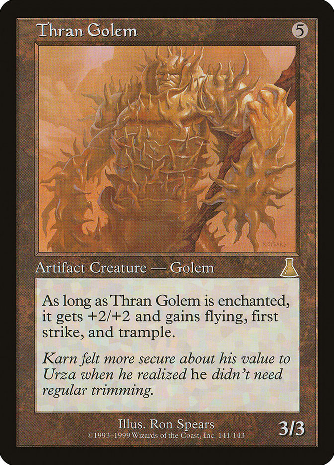 Thran Golem [Urza's Destiny] | Galaxy Games LLC