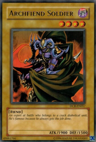 Archfiend Soldier [DCR-EN057] Rare | Galaxy Games LLC