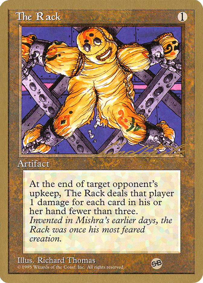 The Rack (Leon Lindback) (SB) [Pro Tour Collector Set] | Galaxy Games LLC