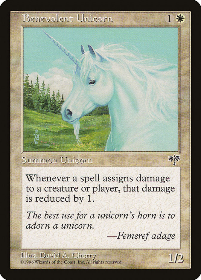 Benevolent Unicorn [Mirage] | Galaxy Games LLC