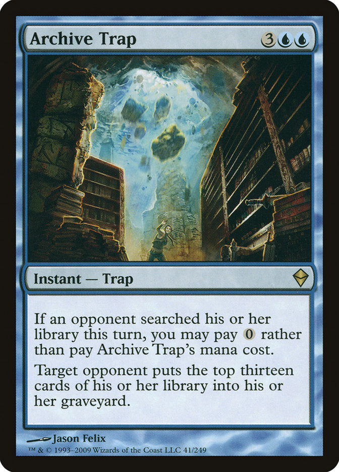 Archive Trap [Zendikar] | Galaxy Games LLC