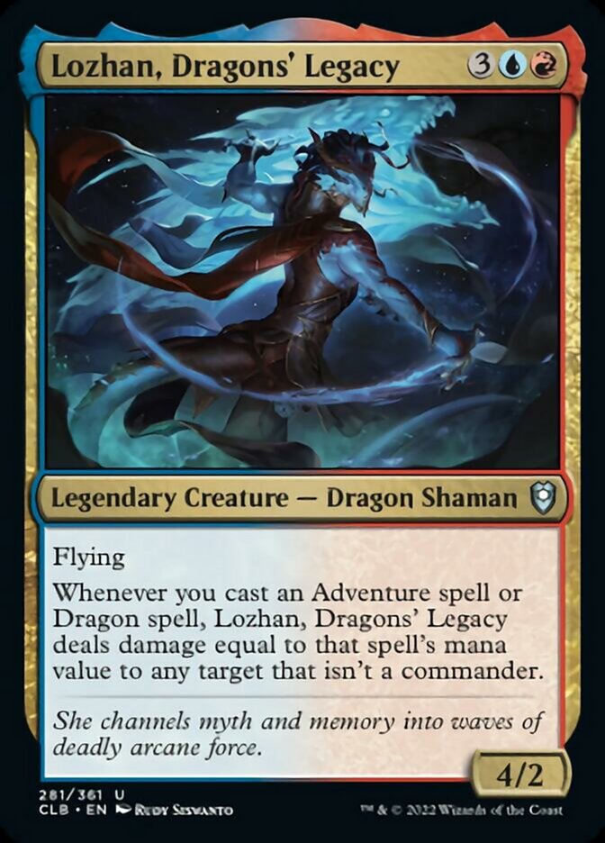 Lozhan, Dragons' Legacy [Commander Legends: Battle for Baldur's Gate] | Galaxy Games LLC