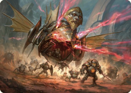 Liberator, Urza's Battlethopter Art Card [The Brothers' War Art Series] | Galaxy Games LLC