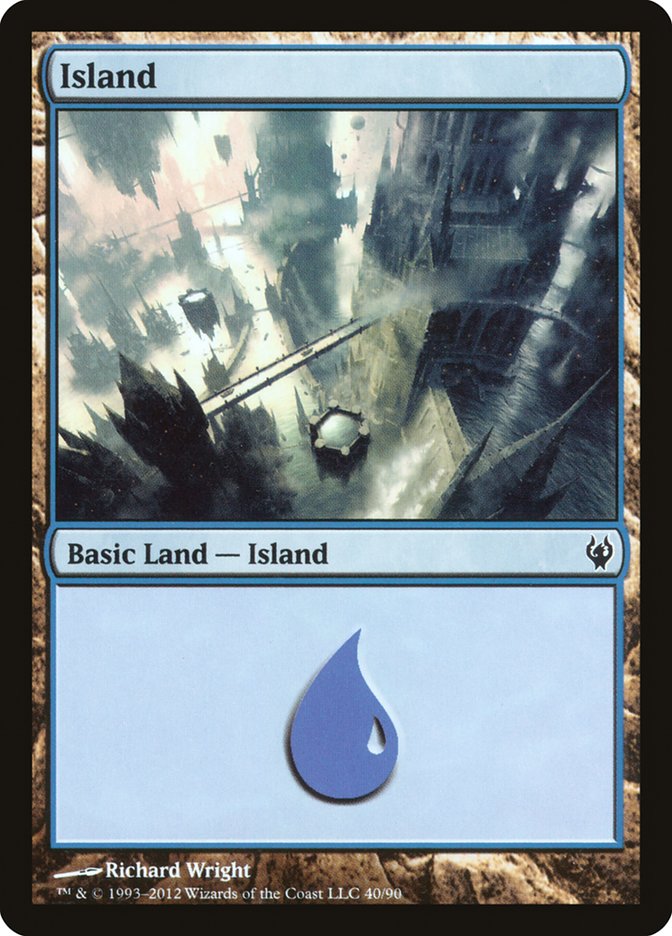 Island (40) [Duel Decks: Izzet vs. Golgari] | Galaxy Games LLC