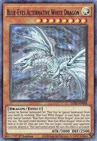 Blue-Eyes Alternative White Dragon (Purple) [LDS2-EN008] Ultra Rare | Galaxy Games LLC