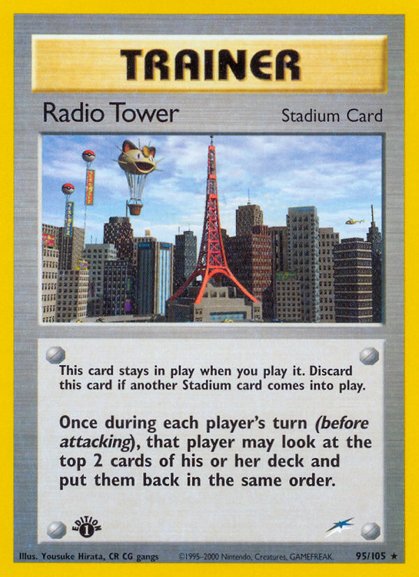 Radio Tower (95/105) [Neo Destiny 1st Edition] | Galaxy Games LLC