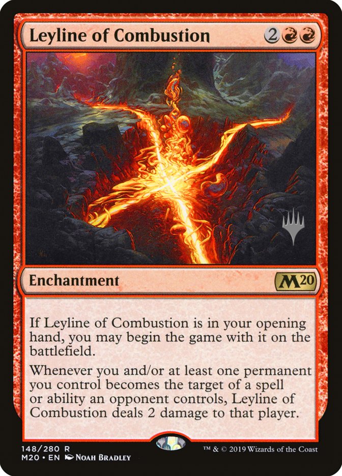 Leyline of Combustion (Promo Pack) [Core Set 2020 Promos] | Galaxy Games LLC