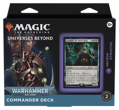 Warhammer 40,000 - Commander Deck (Necron Dynasties) | Galaxy Games LLC