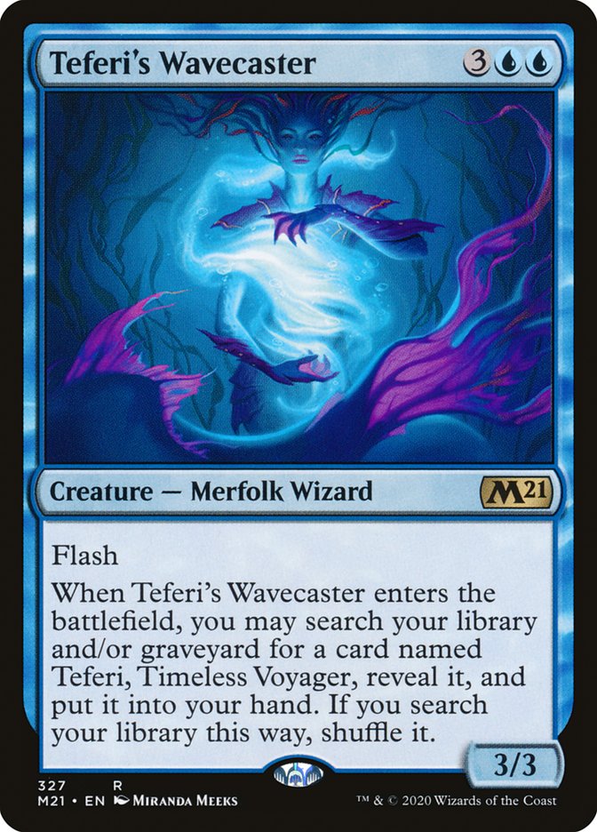 Teferi's Wavecaster [Core Set 2021] | Galaxy Games LLC