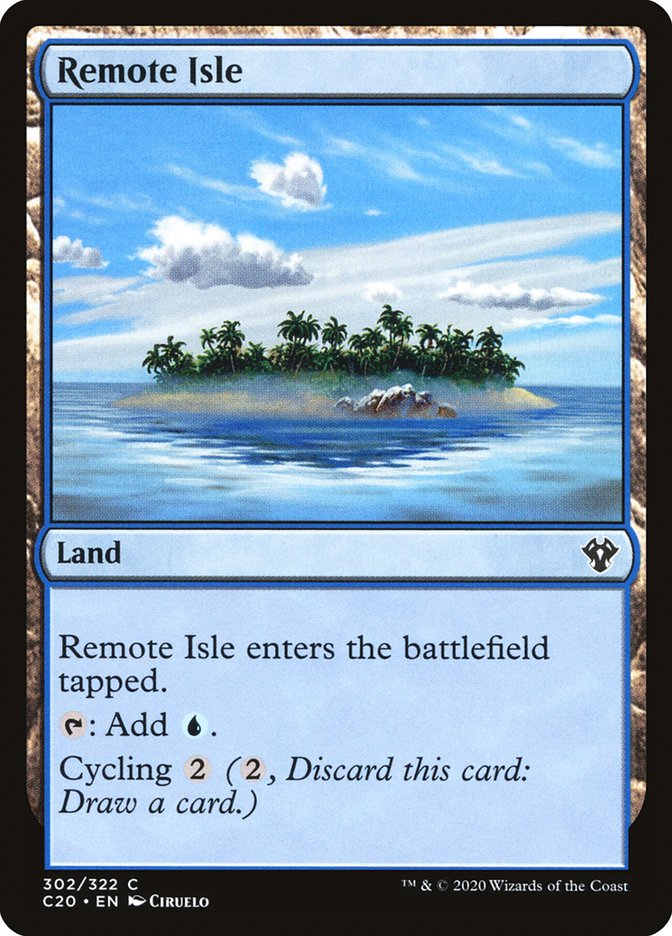 Remote Isle [Commander 2020] | Galaxy Games LLC