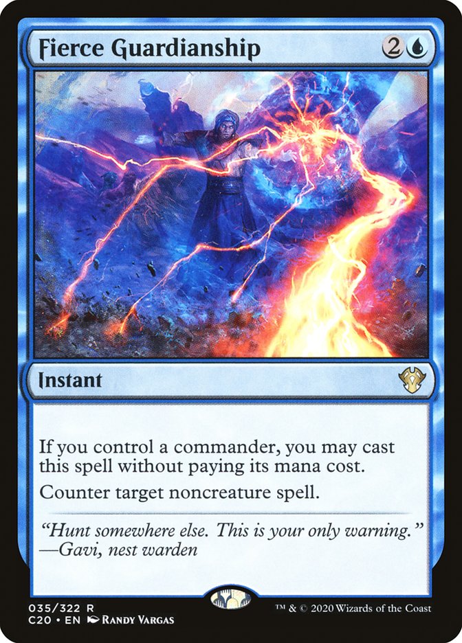 Fierce Guardianship [Commander 2020] | Galaxy Games LLC