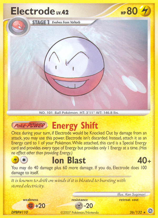 Electrode (26/132) [Diamond & Pearl: Secret Wonders] | Galaxy Games LLC