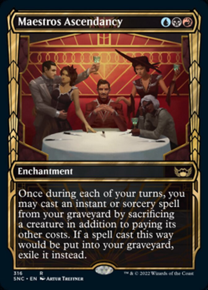 Maestros Ascendancy (Showcase Golden Age) [Streets of New Capenna] | Galaxy Games LLC