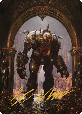 Marut Art Card (Gold-Stamped Signature) [Commander Legends: Battle for Baldur's Gate Art Series] | Galaxy Games LLC